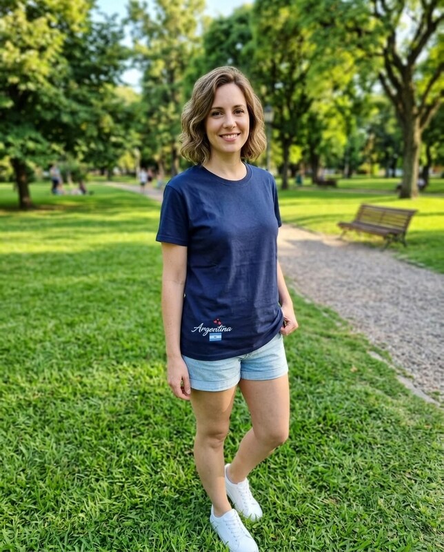 Navy Tee · Bandera